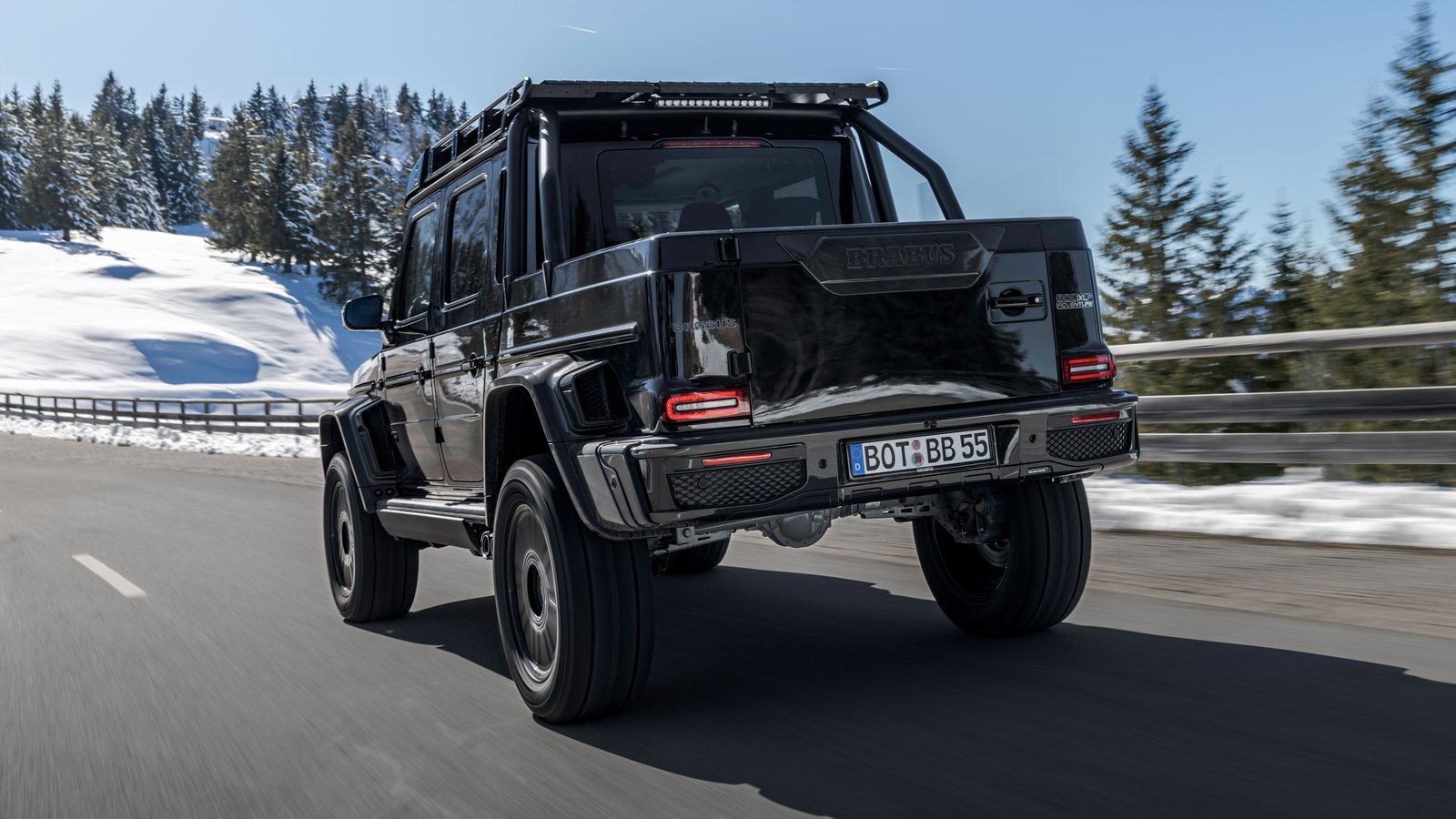 Brabus XLP 800 Adventure - rear